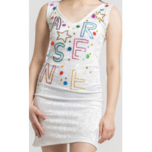 Mini White Dress Arsene Star