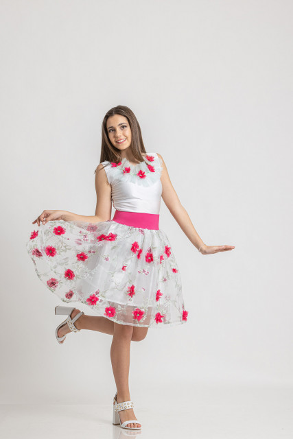 Модел от две части - топ и пола