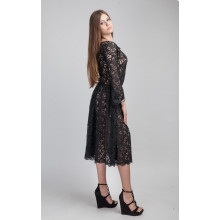 MIDI LACE DRESS 