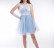 MINI DRESS BLUE BALLERINA