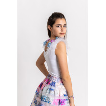 Модел от две части- топ и пола