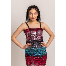 МИНИ ПАЙЕТЕНА РОКЛЯ