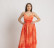 Long Dress Vivid Coral